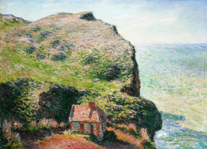 Claude Monet - The Customs House, Varengeville, 1882