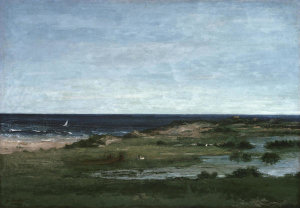 Gustave Courbet - Coast Scene, 1854