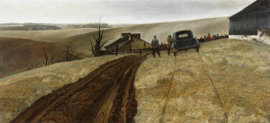 Andrew Wyeth - Public Sale, 1943