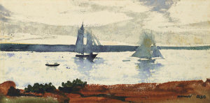 Winslow Homer - Two Sailboats, 1880