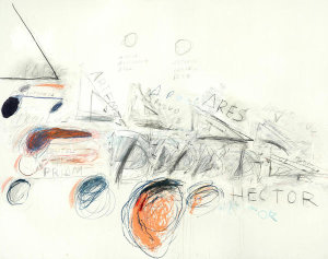 Cy Twombly - Fifty Days at Iliam: Ilians in Battle, 1978