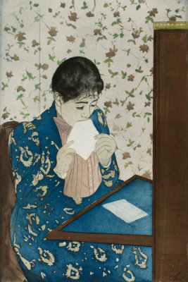 Mary Cassatt - The Letter, 1890-1891