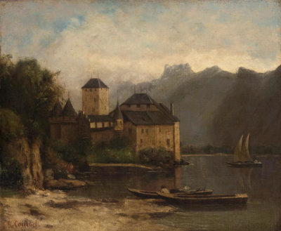 Gustave Courbet - Château Chillon, c. 1874