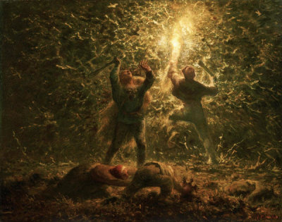 Jean-Francois Millet - Bird's-Nesters, 1874