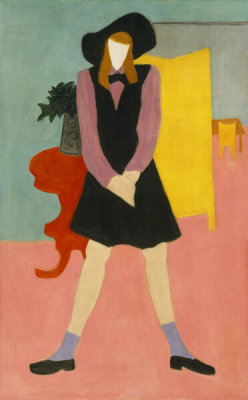 Milton Avery - Black Jumper, 1944