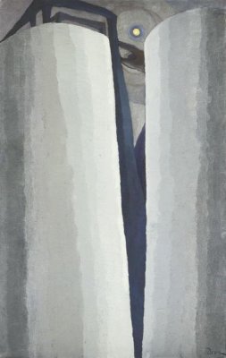 Arthur Dove - Silver Tanks and Moon, 1930