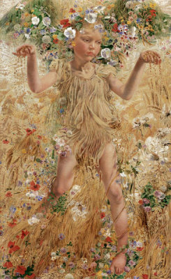 Léon Frédéric - The Four Seasons: Summer, 1894