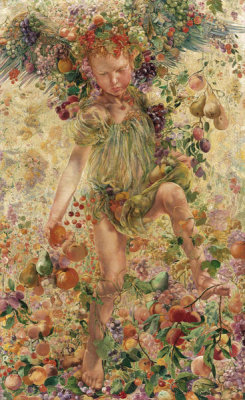 Léon Frédéric - The Four Seasons: Fall, 1894