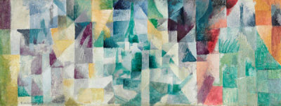 Robert Delaunay - Three-Part Windows, 1912