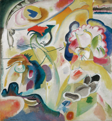 Vasily Kandinsky - Improvisation No. 29 (The Swan), 1912
