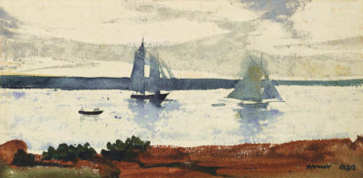Winslow Homer - Two Sailboats, 1880