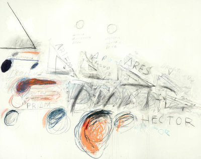 Cy Twombly - Fifty Days at Iliam: Ilians in Battle, 1978
