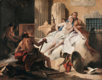 Giovanni Battista Tiepolo - Venus and Vulcan, c. 1765