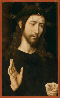 Domenico Ghirlandaio - The Man of Sorrows (Christ Crowned with Thorns), c. 1490