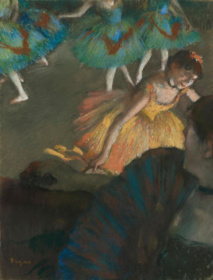 Edgar Degas - Ballet from an Opera Box, c. 1884
