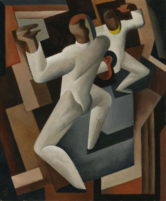 Benton Murdoch Spruance - The Fencers, 1940