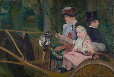 Mary Cassatt - Driving, 1881