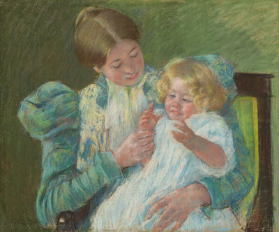 Mary Cassatt - Patty-Cake, 1897